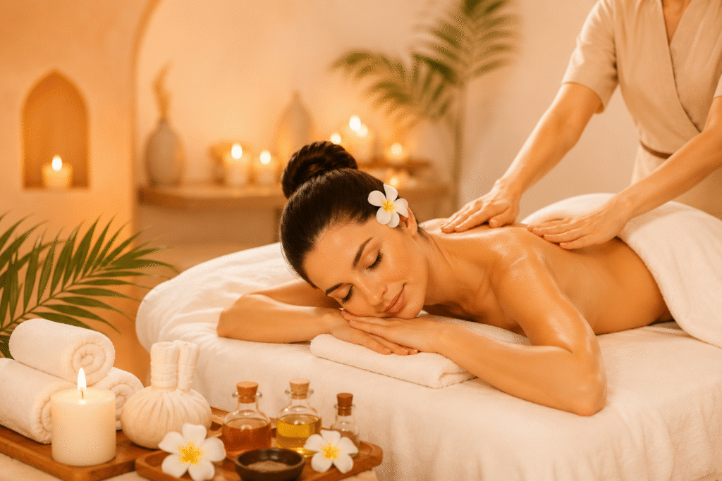 spa near Calangute beach