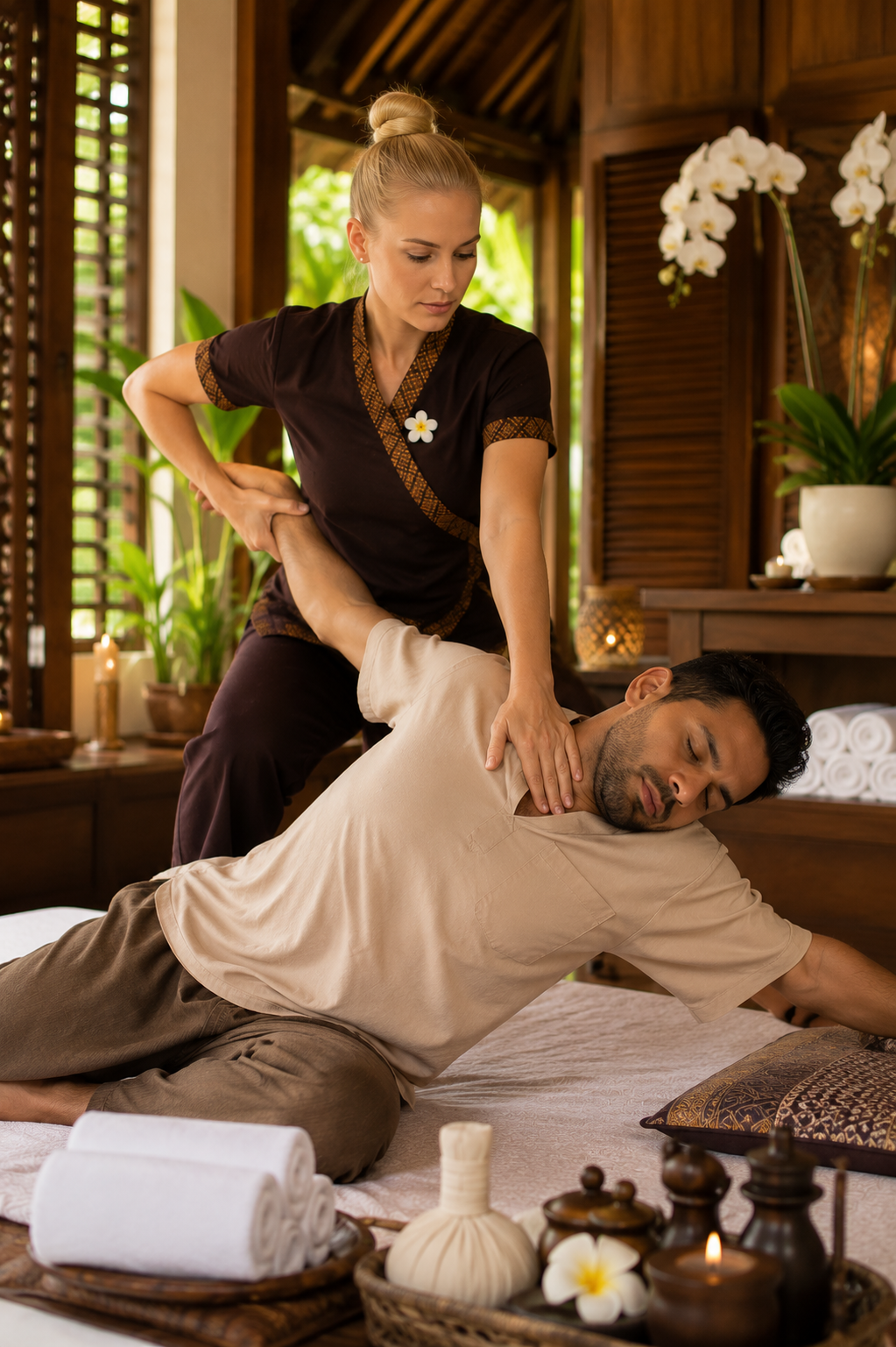 Thai body massage